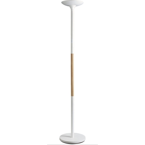 Vloerlamp Unilux Pryska LED hout wit