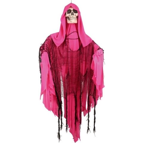 Halloween schuddend skelet 110 cm met licht en geluid