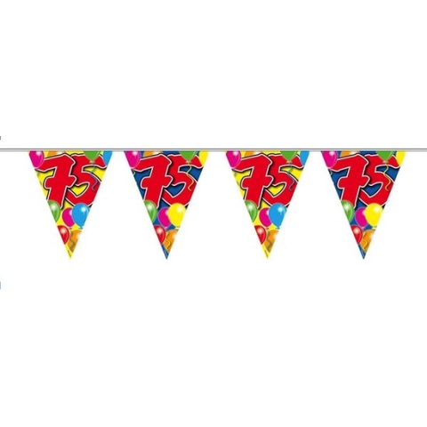 Folat - Vlaggenlijn 75 jaar Ballonnen (10 meter)
