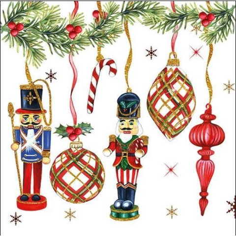Ambiente Nutcrackers Decoration papieren servetten
