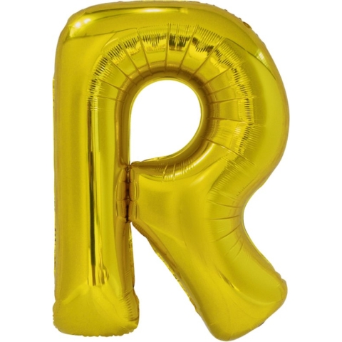 Amscan Letterballon R Folie 86 Cm Goud