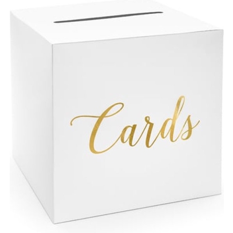 Kaartendoos Wit Goud
