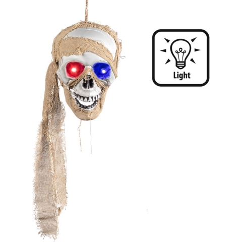 Boland - Decoratie Piratenschedel (53 cm) - Horror;Piraten - Horror- Piraten