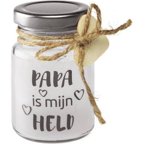 Paper Dreams Decoratielicht Little Star Papa 5 X 8,5 Cm Glas