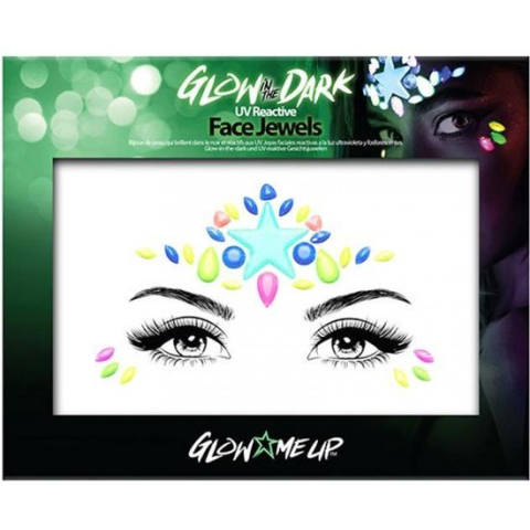 Glow in the Dark facejewels star