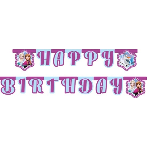 PROCOS - Happy Birthday Frozen verjaardagsslinger