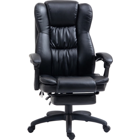Vinsetto Bureaustoel met massage- en ligfunctie 921-539V90