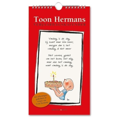 Verjaardagskalender Toon Hermans