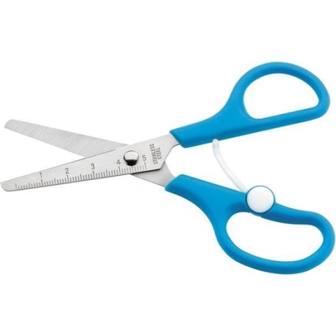 Kinderschaar Westscott 130mm Stomp Licht-blauw Per Stuk