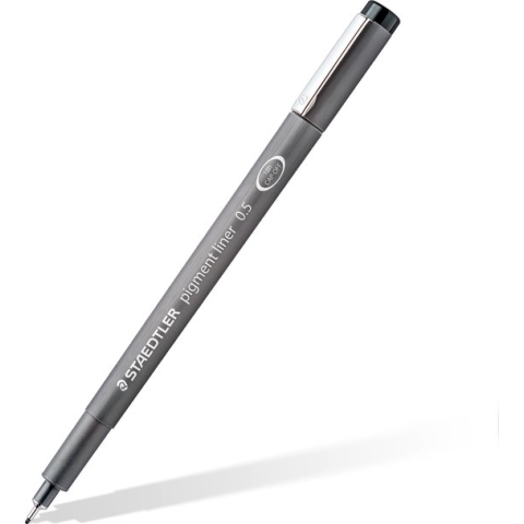 Fineliner Staedtler Pigment 308 zwart 1.2mm