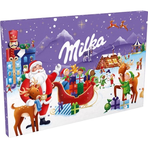 Milka Adventskalender chocoladecadeau – 200 gram