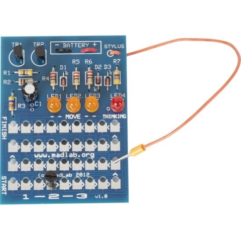 Whadda Elektronische Kit 1-2-3 Madlab 9v 70 X 50 X 16 Mm Blauw