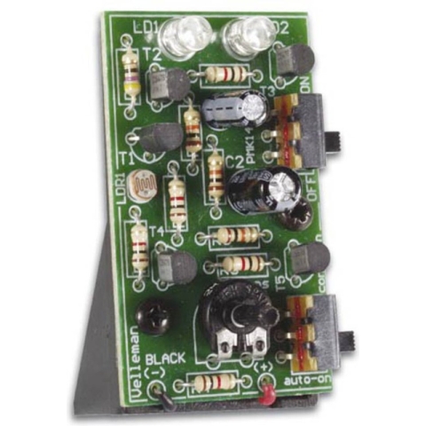 Whadda Educatieve soldeerkit, knipperlicht met twee rode leds