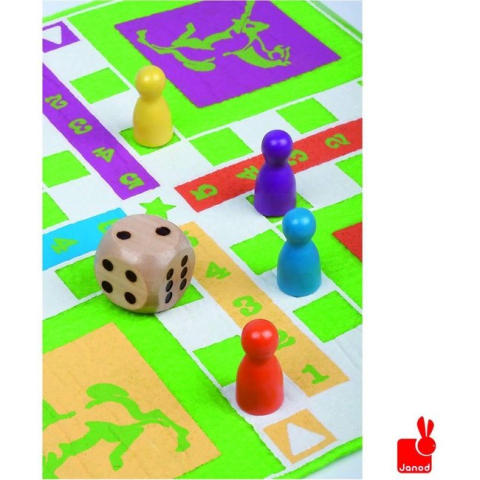 Janod - Ludo spel in koker