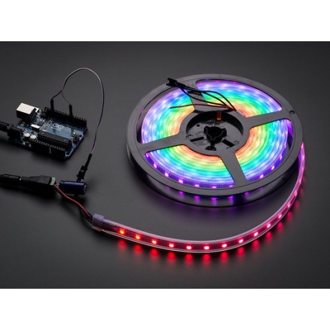 NeoPixel RGB strip 60LEDs/1m wit van Adafruit 1138