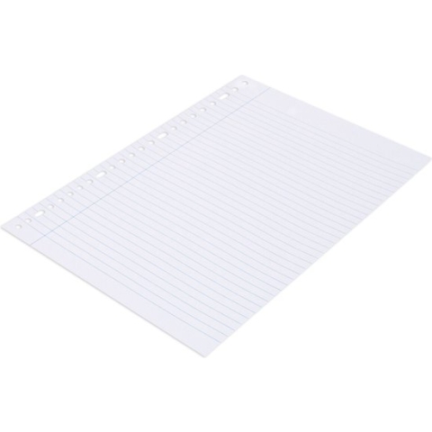 Soho Ringbandpapier Lijnen 23-rings A4 Papier Wit 100 Stuks
