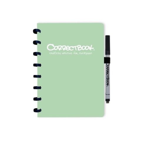 Correctbook Original - Notitieboek - Misty Mint - Gelinieerd - Uitwisbaar