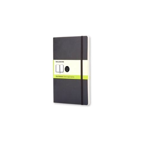 Moleskine Classic Notitieboek - Large - Softcover - Blanco - Zwart