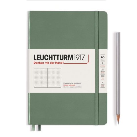 Leuchtturm1917 A5 Medium Notitieboek dotted Olive