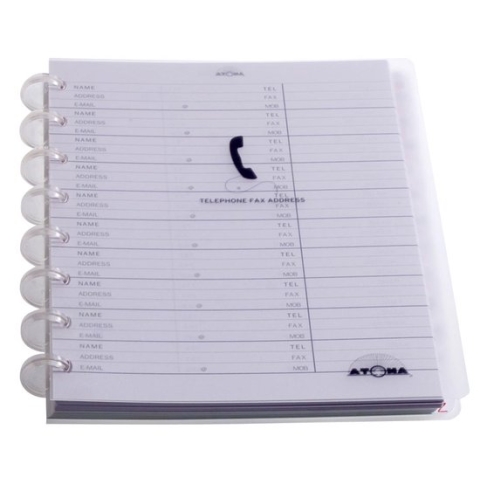 ATOMA TELEFOONREPERTORIUM A5