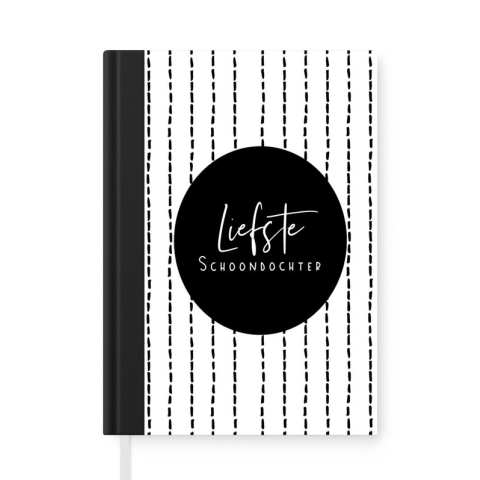 Notitieboek - Schrijfboek - Dochter - Spreuken - Design - Notitieboekje - A5 formaat - Schrijfblok