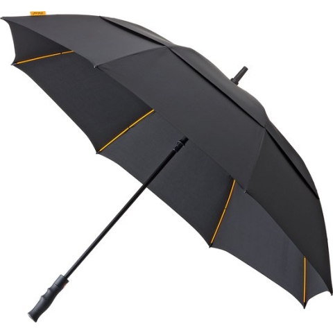 Falcone - Luxe Golfparaplu - Glasfiber Baleinen - Ø 130 cm - Zwart