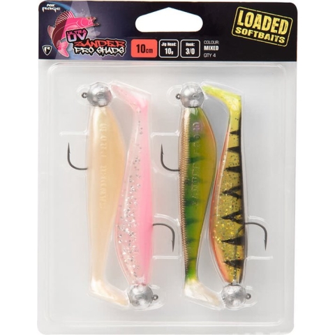 Fox Rage Zander Pro Loaded UV - 7.5 cm - mixed colour pack