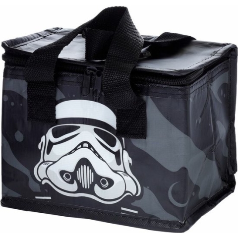Kleine lunch/sixpack koeltas - Stormtrooper print -  21 x 16 cm - 4,7 L
