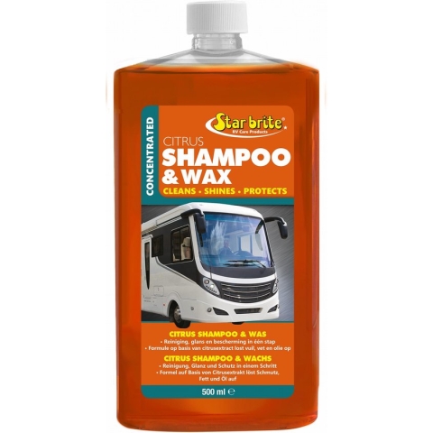 Star brite Caravan Shampoo & Wax | Camper & Caravan 500ml (concentraat)