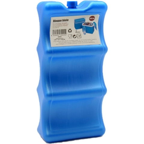 Koelelementen voor blikjes 10 x 5,5 x 21 cm blauw