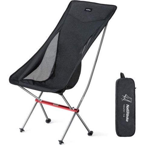 NatureHike yl06 Alu vouwen maanstoel zwart