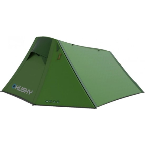 Husky Outdoor Extreme Light Brunel 2 - lichtgewicht tent - 2 persoons - Groen