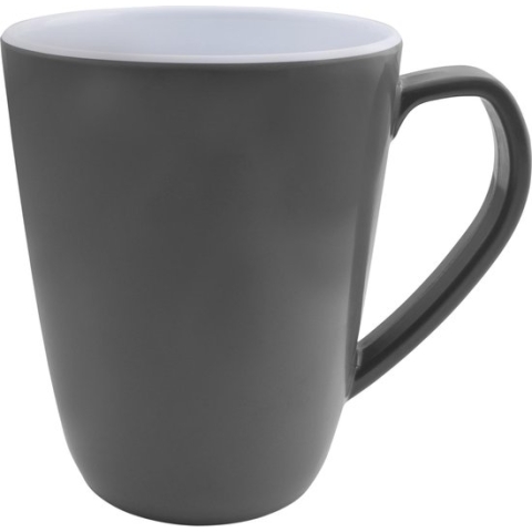 Bo-Camp Mok L - 100% Melamine - Two-Tone - 4 stuks - Grijs