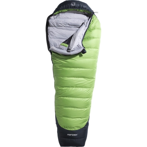 Nordisk Celsius - 10 L - Mummy Slaapzak - Rits Links - Groen