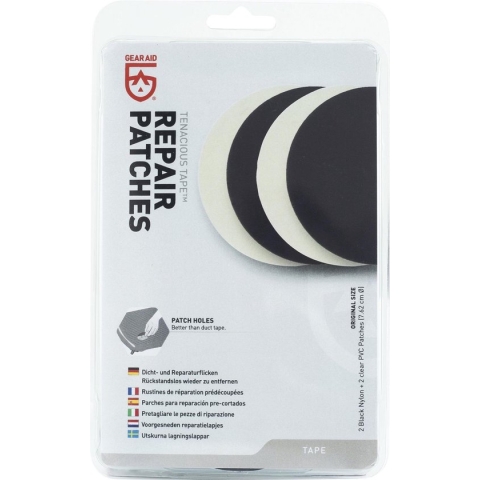 Gear Aid - Reparatie patches - Rond - 4 stuks