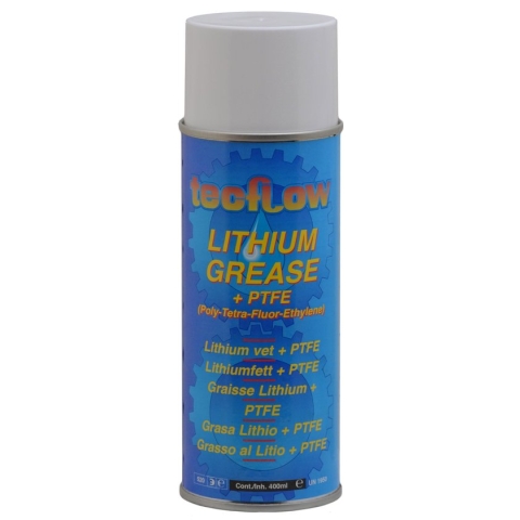 Tecflow Lithium Grease + ptfe EP2 vetspuit - vetspray