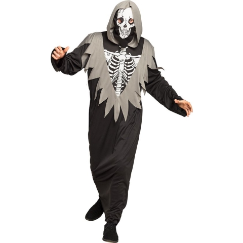 Boland - Kostuum Dungeon guard (54/56) - Multi - XL - Volwassenen - Magere Hein - Halloween verkleedkleding - Horror - Reaper
