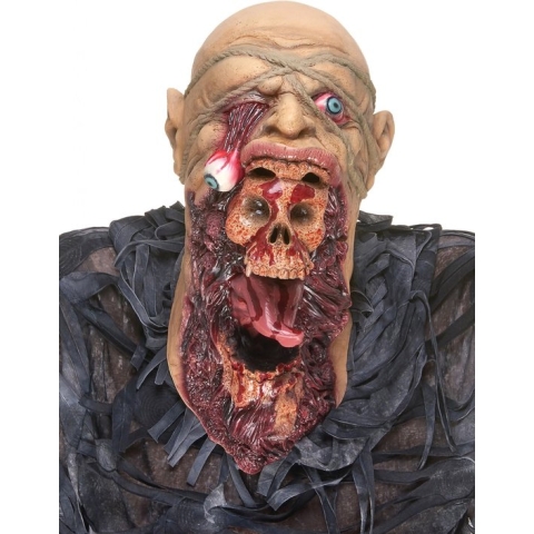PARTYTIME - Monsterlijk zombie masker voor volwassenen
