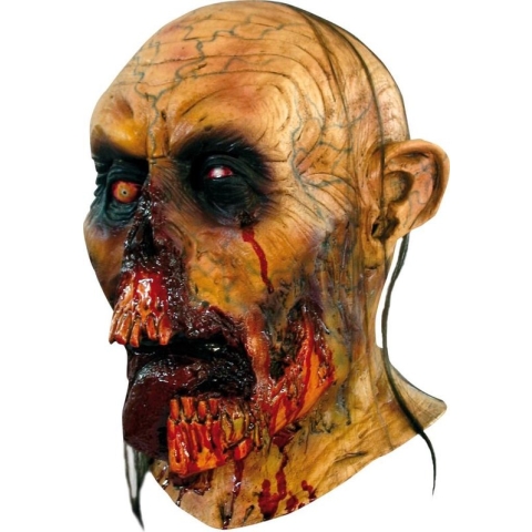 GHOULISH - Bloedende zombie masker voor volwassenen