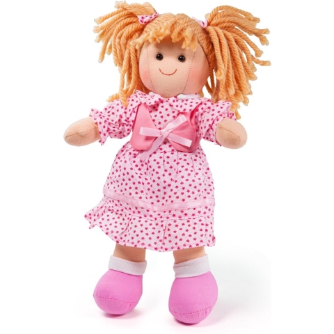 Bigjigs stoffen pop Sophie 28cm