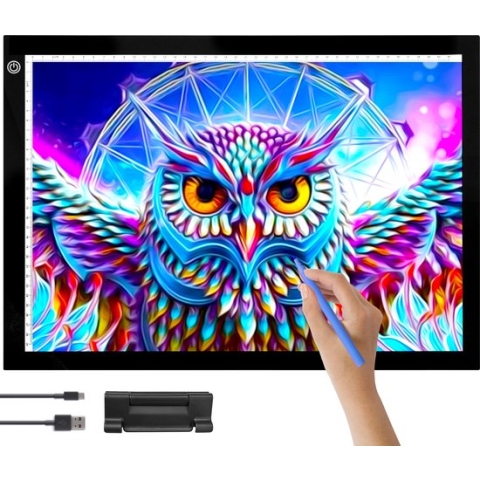 Crafts&Co Lightpad A3 - Lichtbak voor Tekenen - Diamond Painting