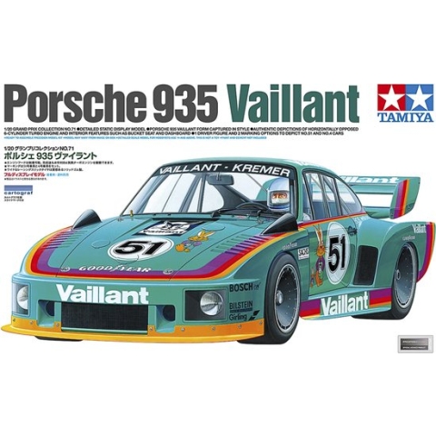 1:20 Tamiya 20071 Porsche 935 Vaillant Racing Car Plastic Modelbouwpakket