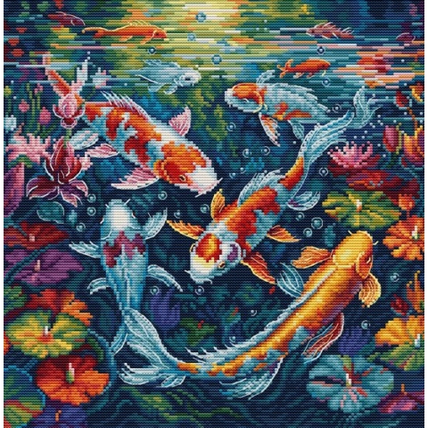 Luca-S The Aquarium borduren (pakket) BU5030