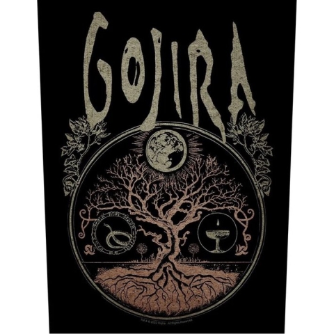 Gojira - Tree Of Life Rugpatch - Zwart