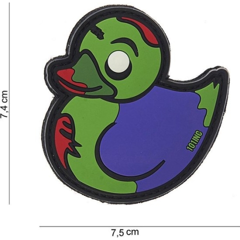 Embleem 3D PVC Zombie Duck