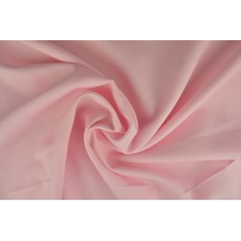 50 meter texture stof - Baby roze - 100% polyester