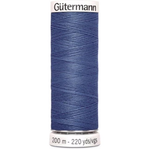 Gütermann Alles-Naaigaren, Blauw - Nr 112, 200 meter, Per Stuk.
