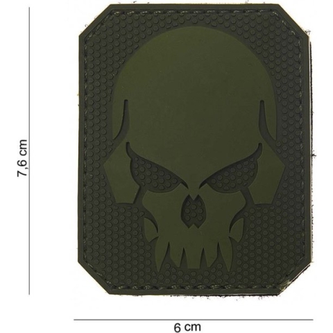 101 Inc Embleem 3D Pvc  1 Pirate Skull  13020