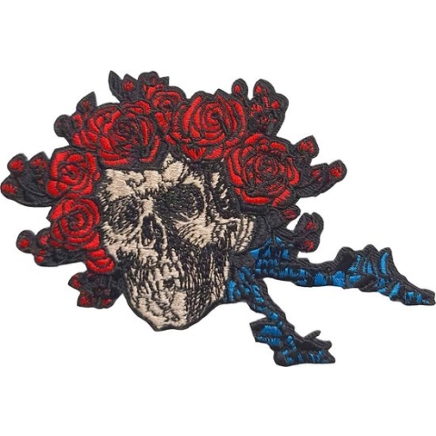 Grateful Dead Patch Bertha Skull Multicolours