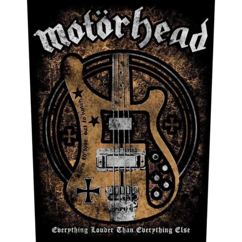 Motorhead Rugpatch Lemmy's Bass Multicolours